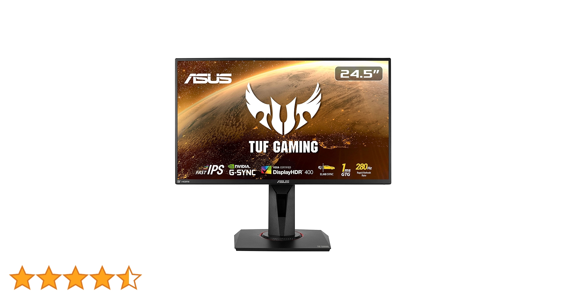 ASUS TUF Gaming VG259QM 24.5インチ Amazon.co.jp: ASUS ゲーミングモニター TUF Gaming VG259QM